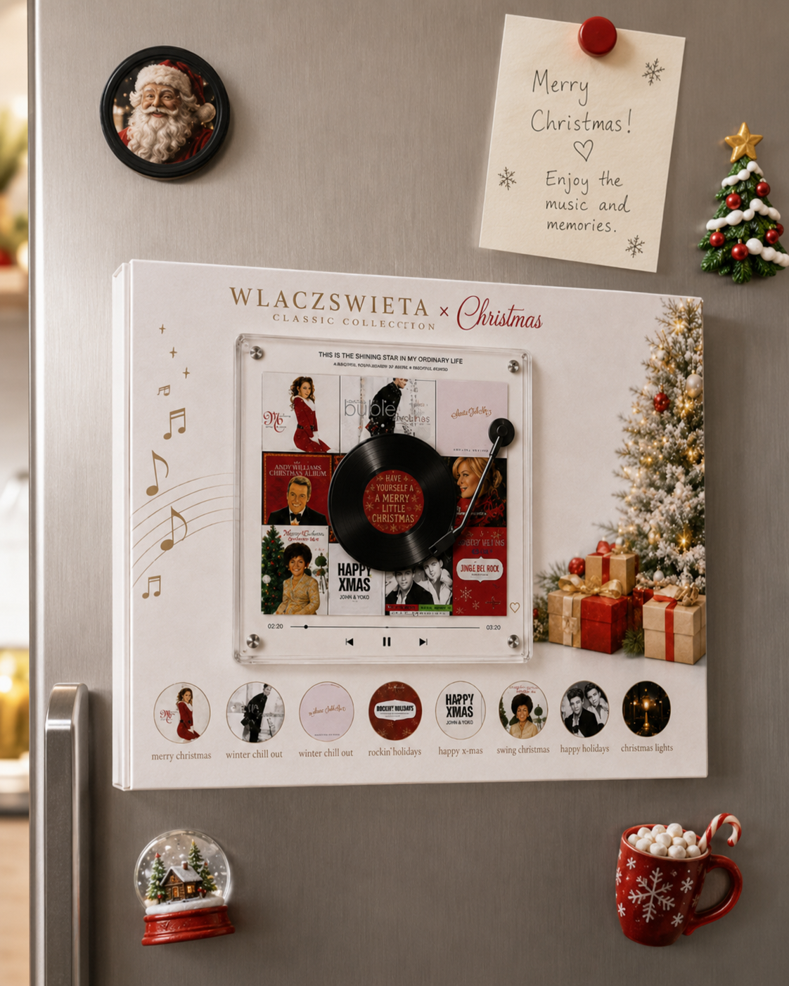 Vinyl magnes na lodówkę — zdjęcie od Natalia P.
